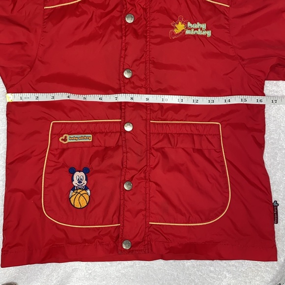 Disney baby Mickey Mouse hooded fall windbreaker jacket 2-3 - Picture 3 of 16